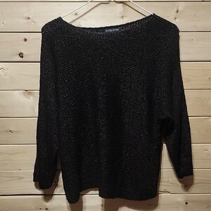 Eileen Fisher Top Women's Size Petite Small  arm slits organic Linen